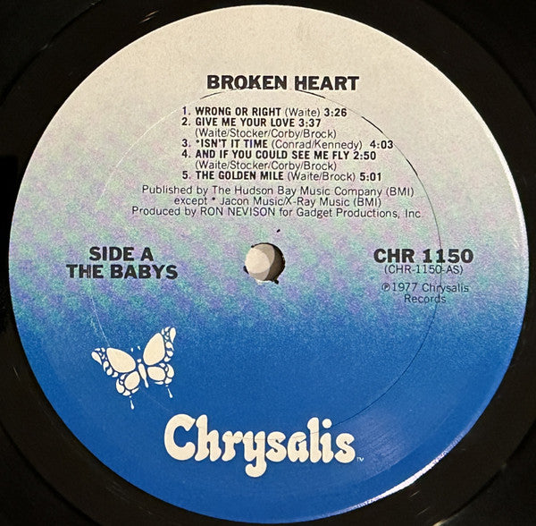 The Babys - Broken Heart
