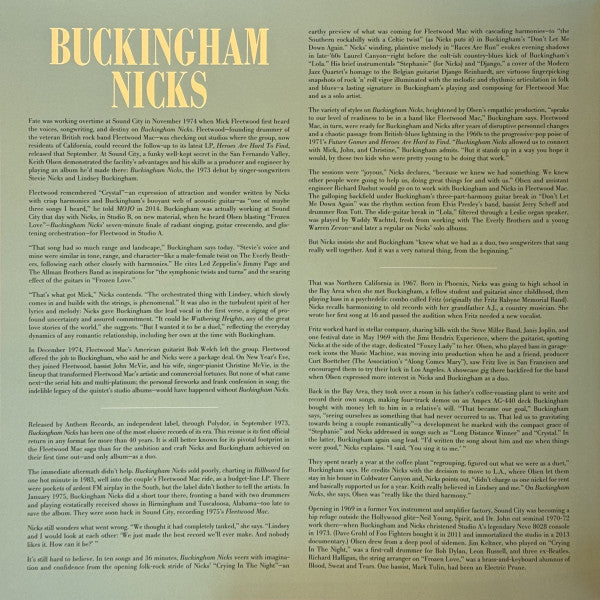 Buckingham Nicks - Buckingham Nicks