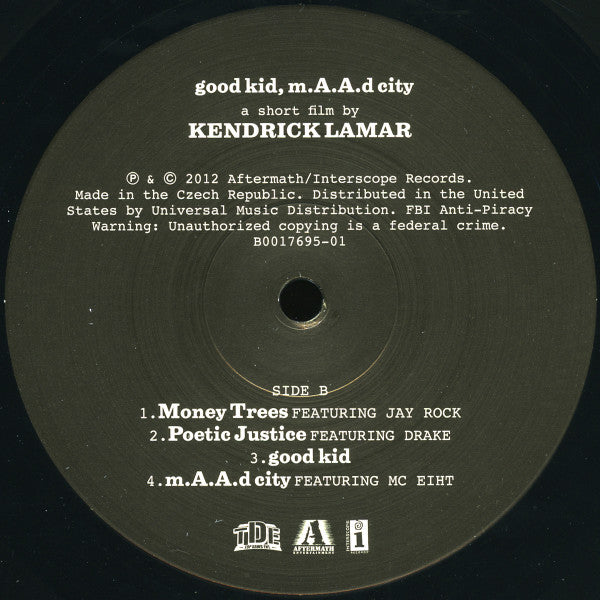 Kendrick Lamar - Good Kid, M.A.A.D City