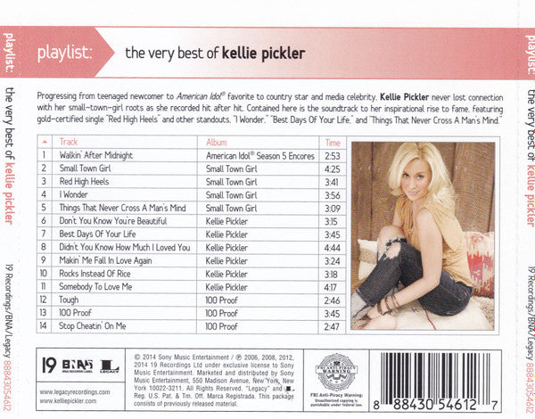 Kellie Pickler - Playlist: The Very Best Of Kellie Pickler