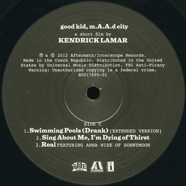 Kendrick Lamar - Good Kid, M.A.A.D City