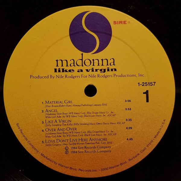 Madonna - Like A Virgin