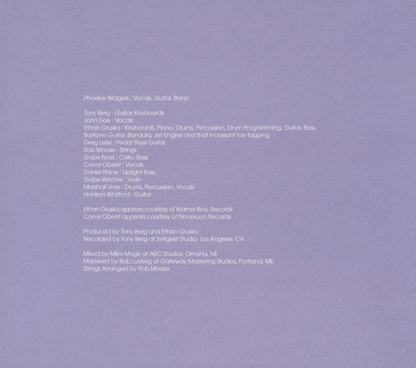 Phoebe Bridgers - Stranger In The Alps