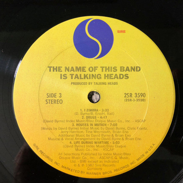 Talking Heads - The Name Of This Band Is Talking Heads