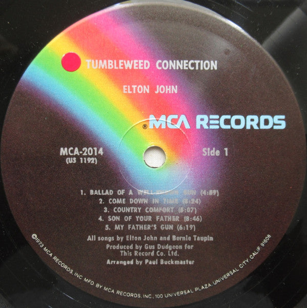 Elton John - Tumbleweed Connection