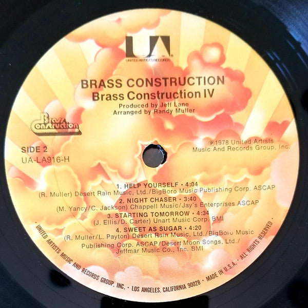 Brass Construction - Brass Construction IV