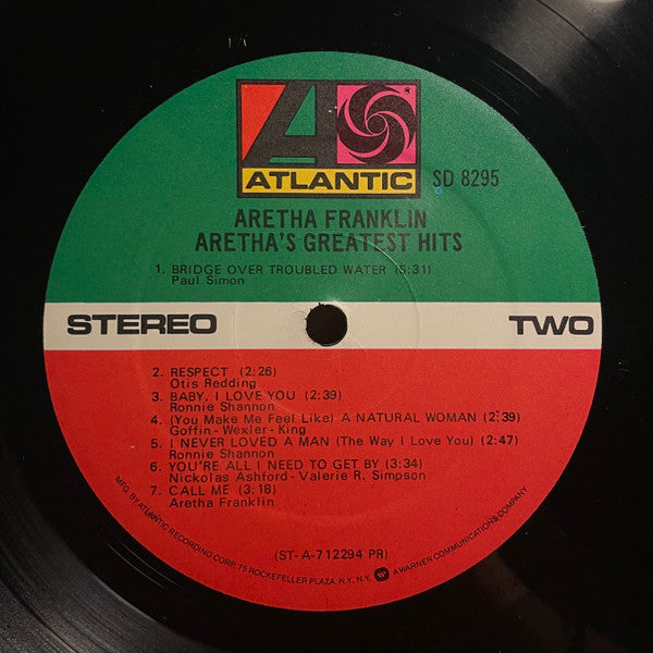 Aretha Franklin - Aretha's Greatest Hits