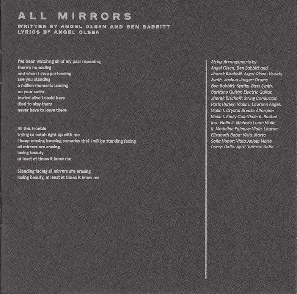 Angel Olsen - All Mirrors