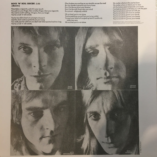 David Bowie - The Rise And Fall Of Ziggy Stardust And The Spiders From Mars