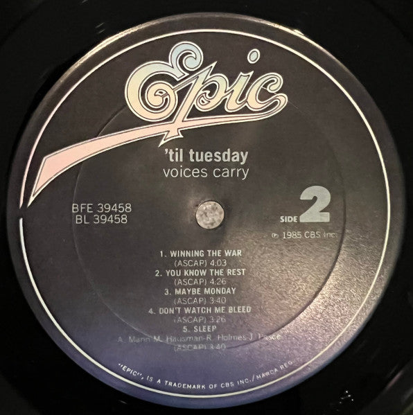 'Til Tuesday - Voices Carry