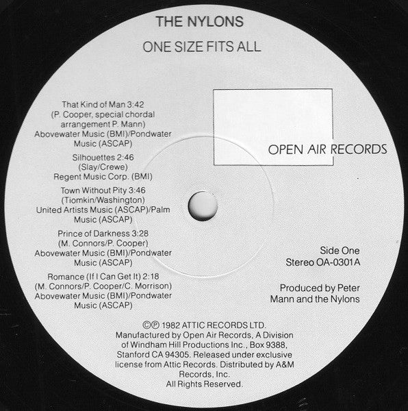 The Nylons - One Size Fits All