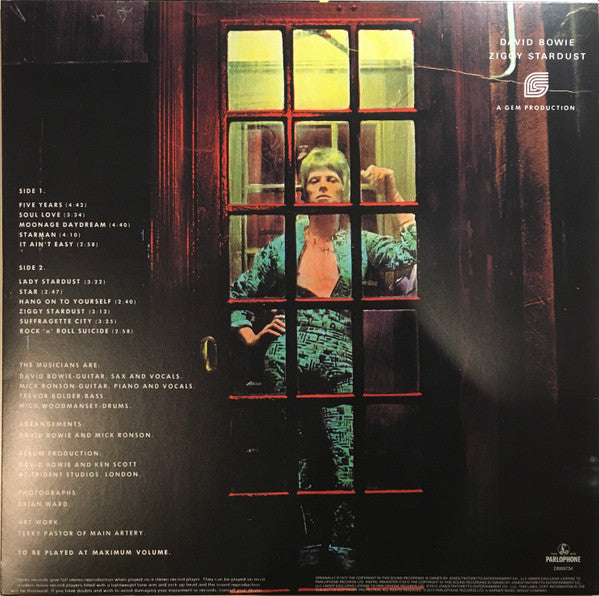 David Bowie - The Rise And Fall Of Ziggy Stardust And The Spiders From Mars