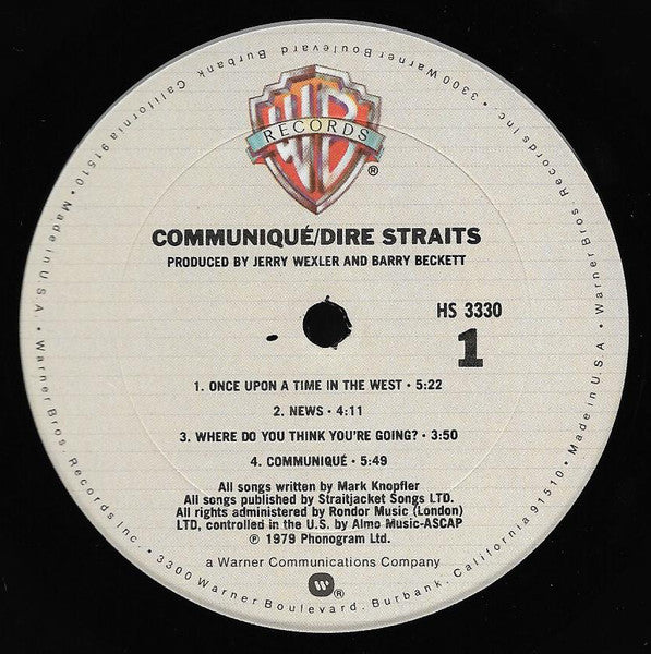 Dire Straits - Communiqué