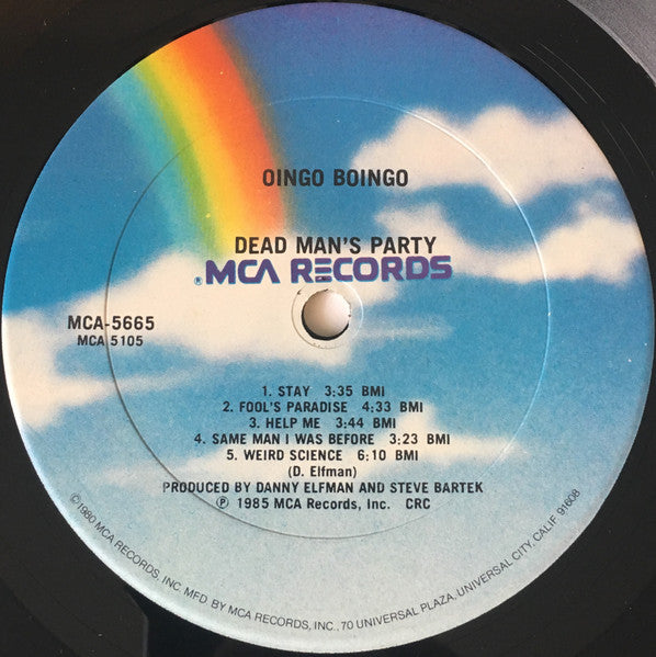 Oingo Boingo - Dead Man's Party