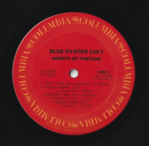 Blue Öyster Cult - Agents Of Fortune