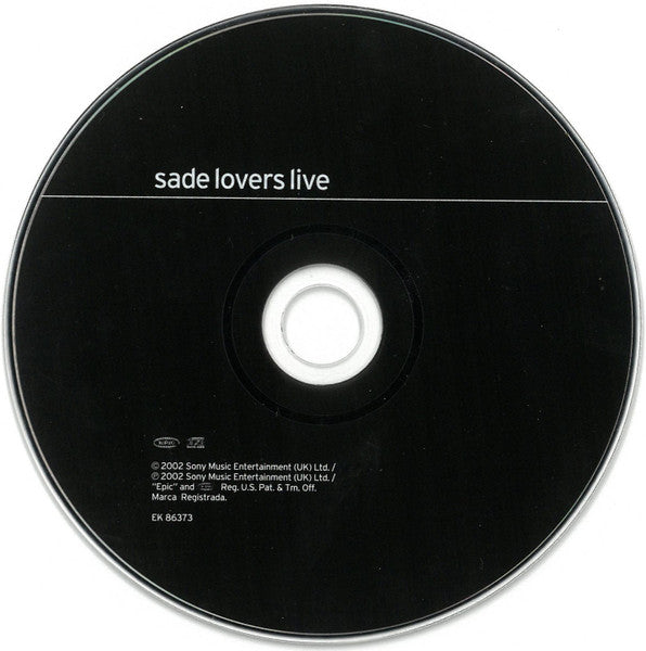 Sade - Lovers Live