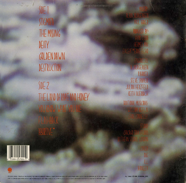 Ministry - The Land Of Rape And Honey