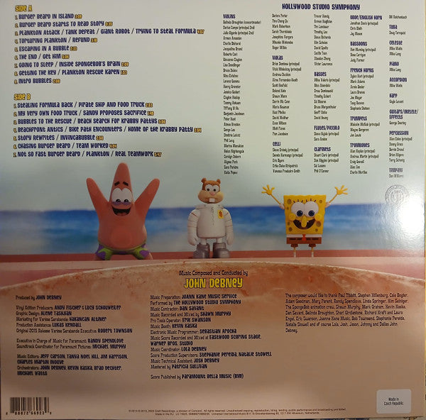John Debney - The Spongebob Movie: Sponge Out Of Water (Music From The Motion Picture)