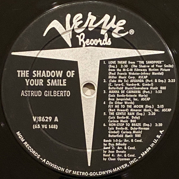 Astrud Gilberto - The Shadow Of Your Smile