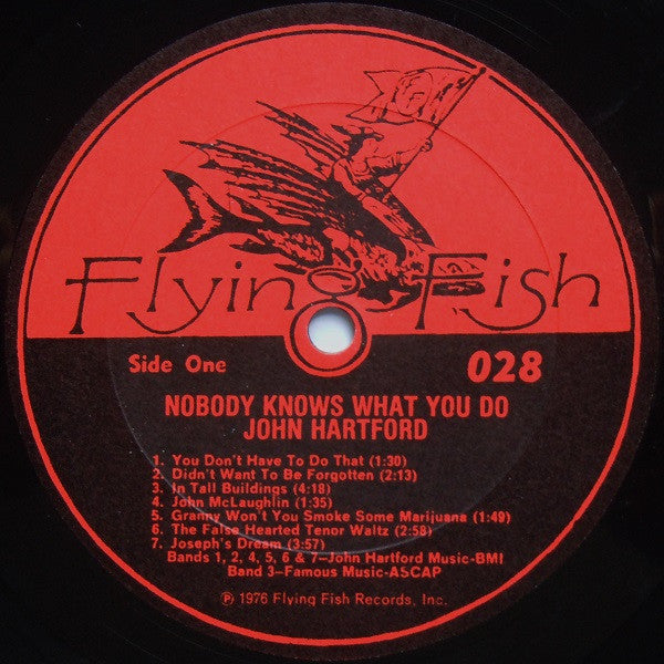John Hartford - Nobody Knows What You Do