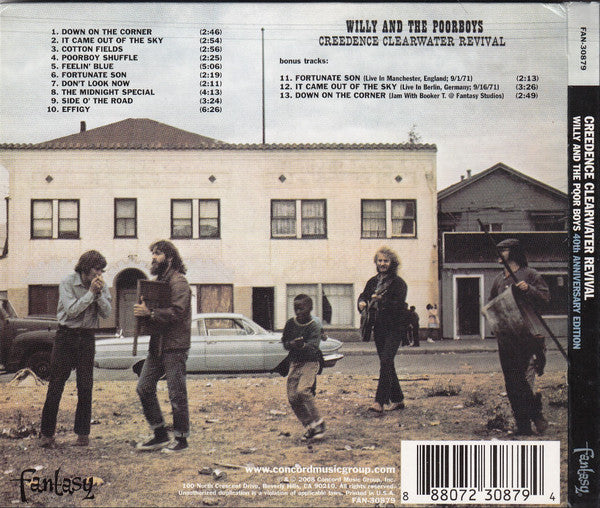 Creedence Clearwater Revival - Willy And The Poor Boys