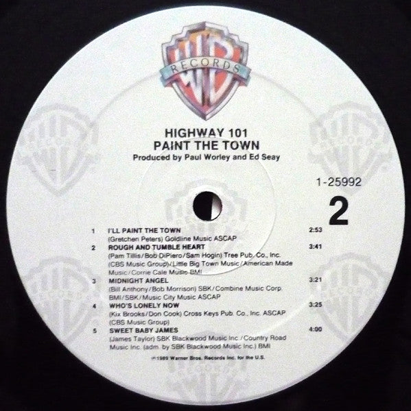 Highway 101 - Paint The Town