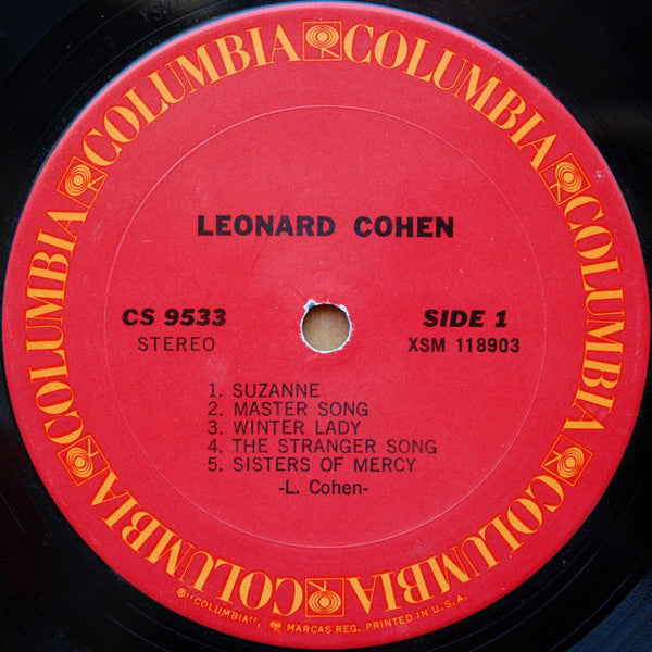 Leonard Cohen - Songs Of Leonard Cohen