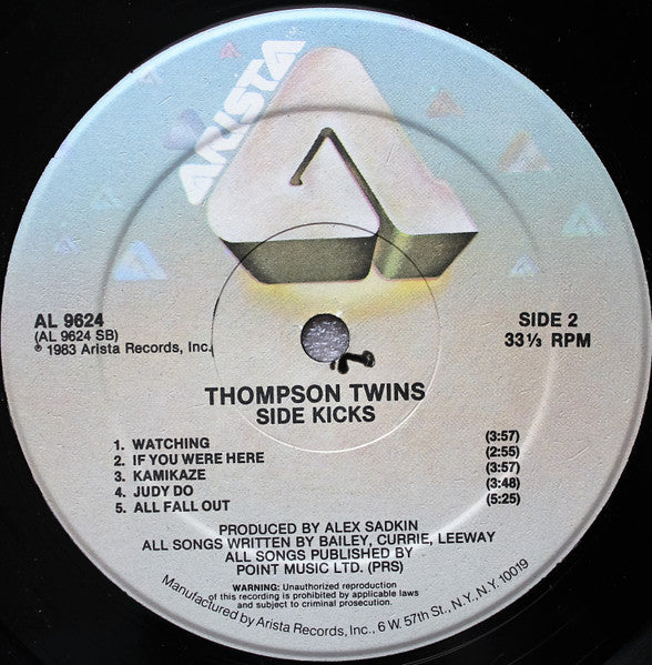 Thompson Twins - Side Kicks
