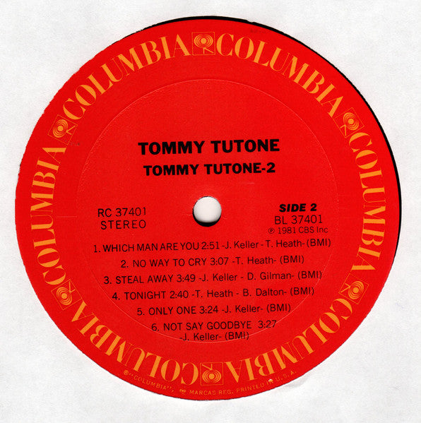Tommy Tutone - Tommy Tutone-2