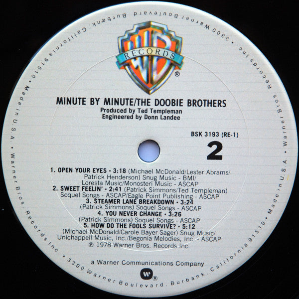 The Doobie Brothers - Minute By Minute