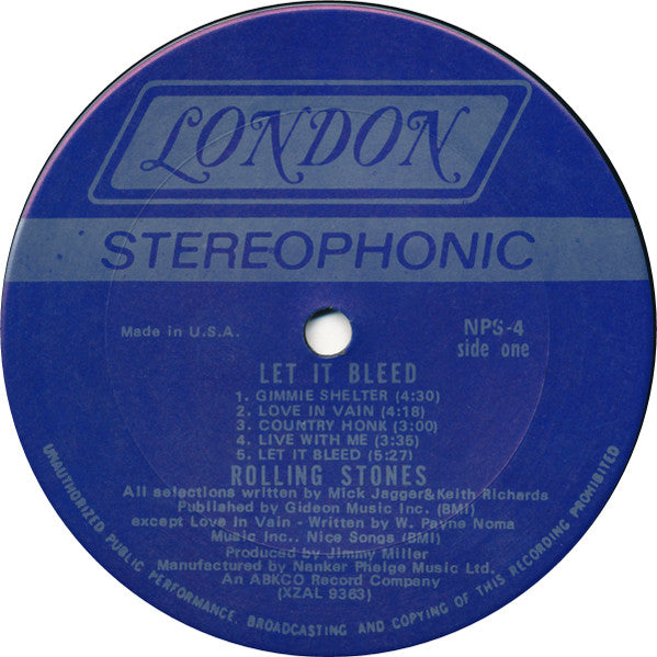 The Rolling Stones - Let It Bleed
