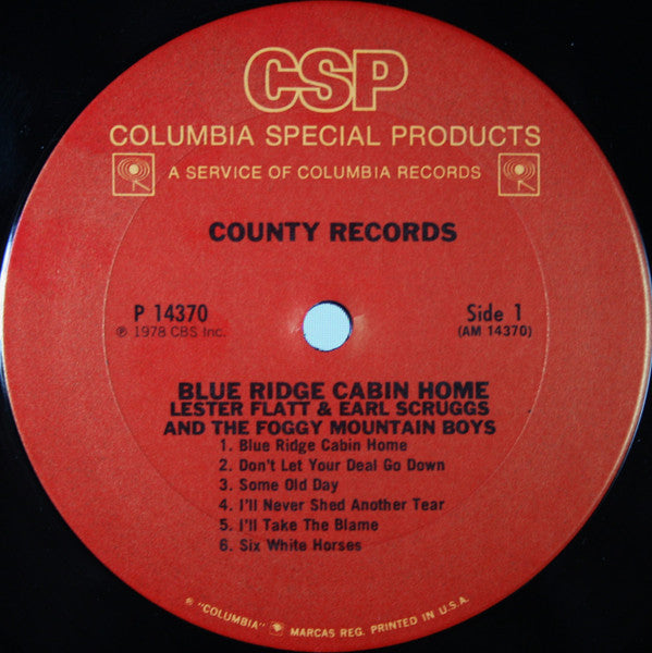 Flatt & Scruggs - Blue Ridge Cabin Home