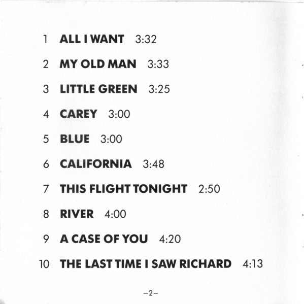 Joni Mitchell - Blue