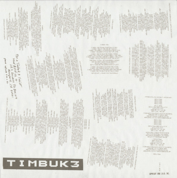 Timbuk 3 - Greetings From Timbuk 3
