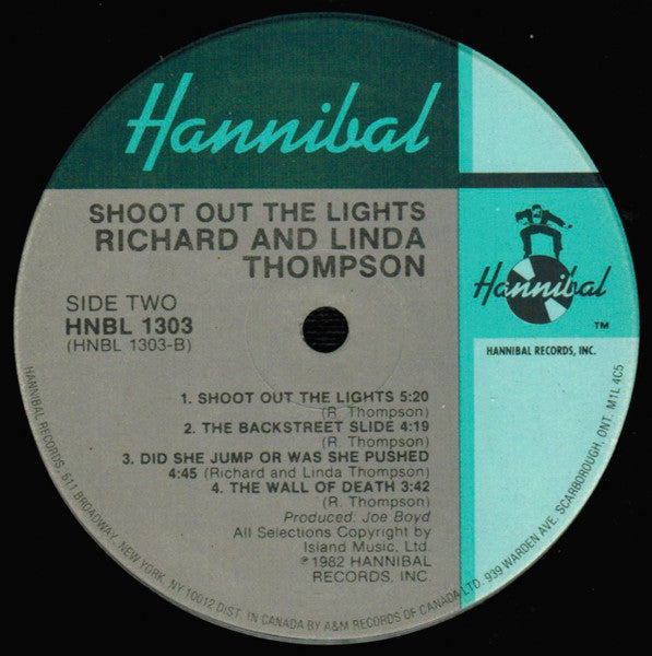 Richard & Linda Thompson - Shoot Out The Lights