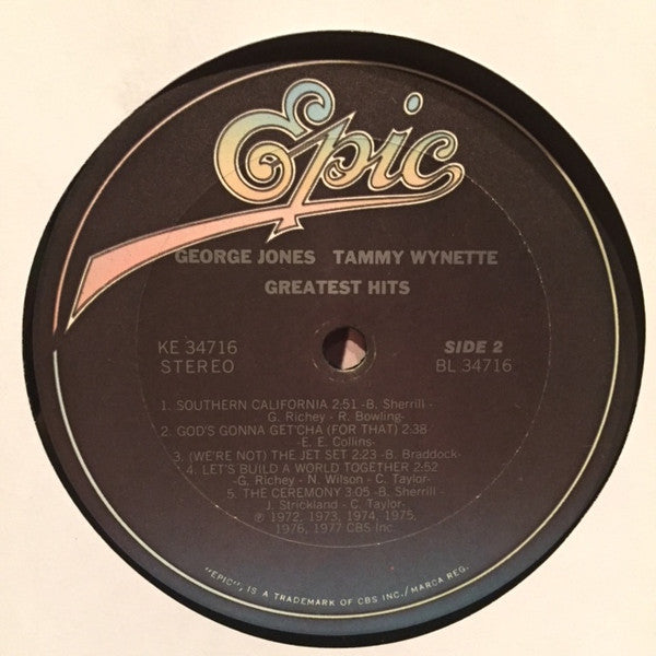 George Jones & Tammy Wynette - Greatest Hits