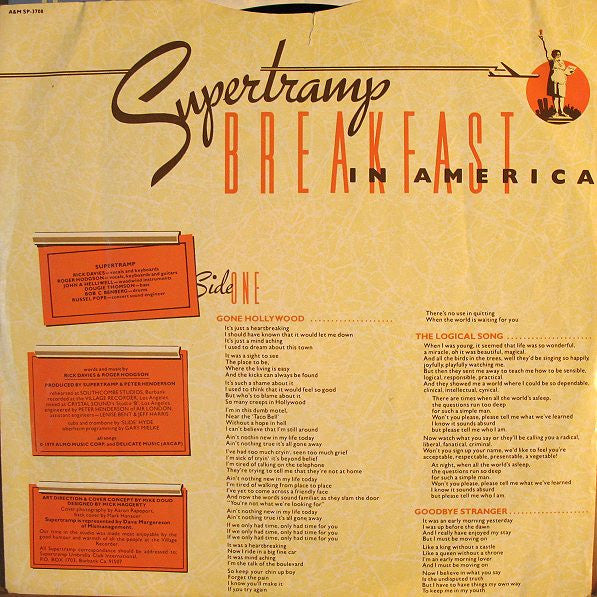Supertramp - Breakfast In America