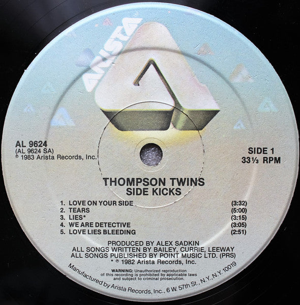 Thompson Twins - Side Kicks