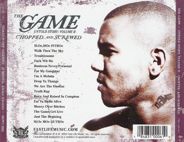 The Game (2) - Untold Story: Volume II - Chopped And Screwed