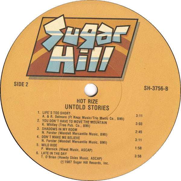 Hot Rize - Untold Stories