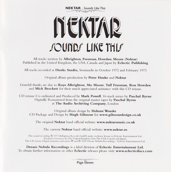 Nektar - ...Sounds Like This