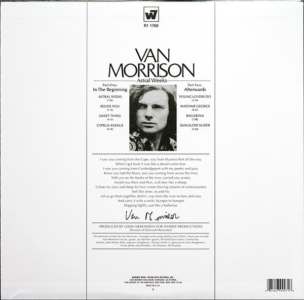 Van Morrison - Astral Weeks