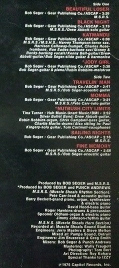 Bob Seger - Beautiful Loser