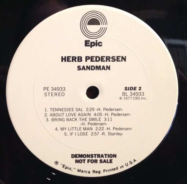 Herb Pedersen - Sandman