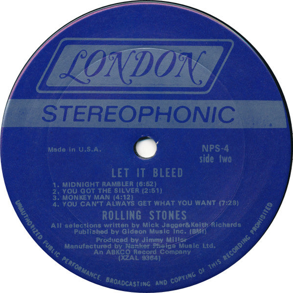 The Rolling Stones - Let It Bleed