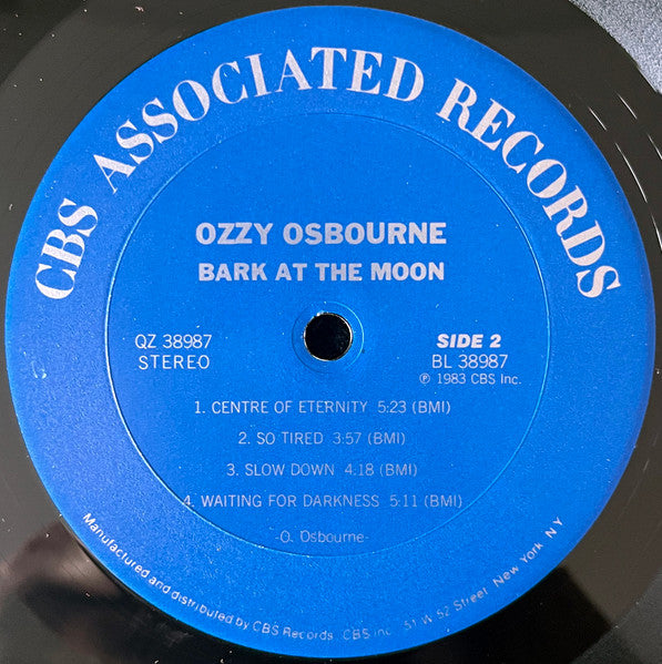 Ozzy Osbourne - Bark At The Moon