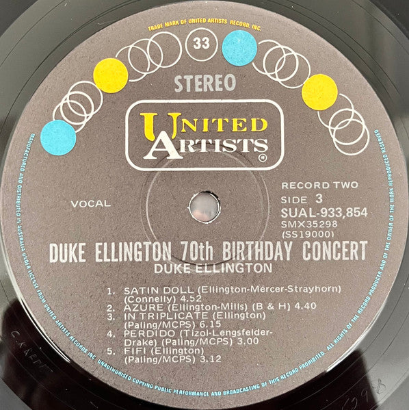 Duke Ellington - Duke Ellington's 70th Birthday Concert