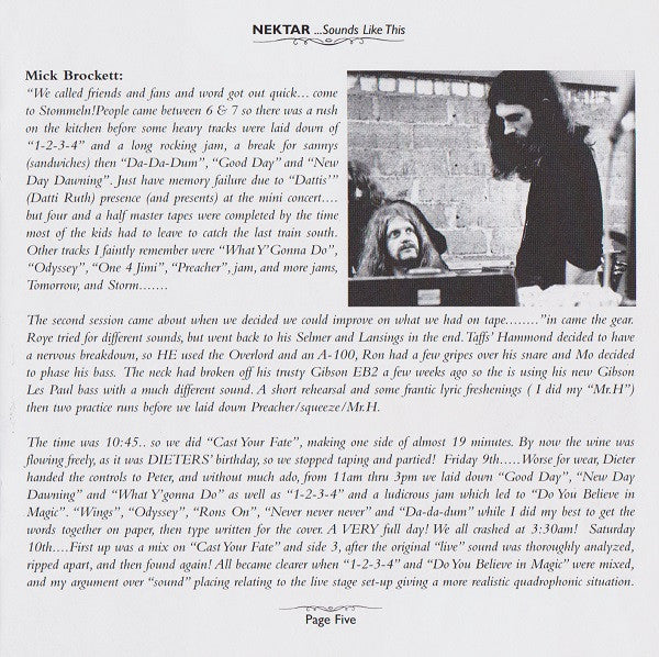Nektar - ...Sounds Like This