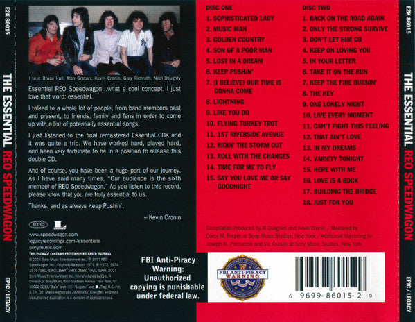 REO Speedwagon - The Essential REO Speedwagon