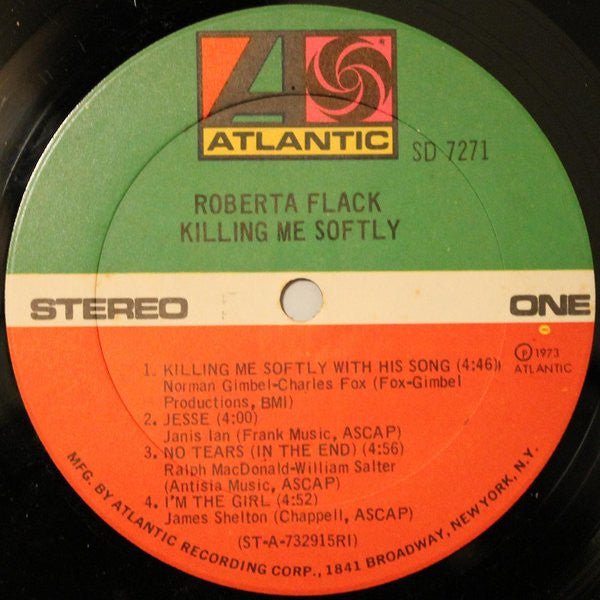 Roberta Flack - Killing Me Softly